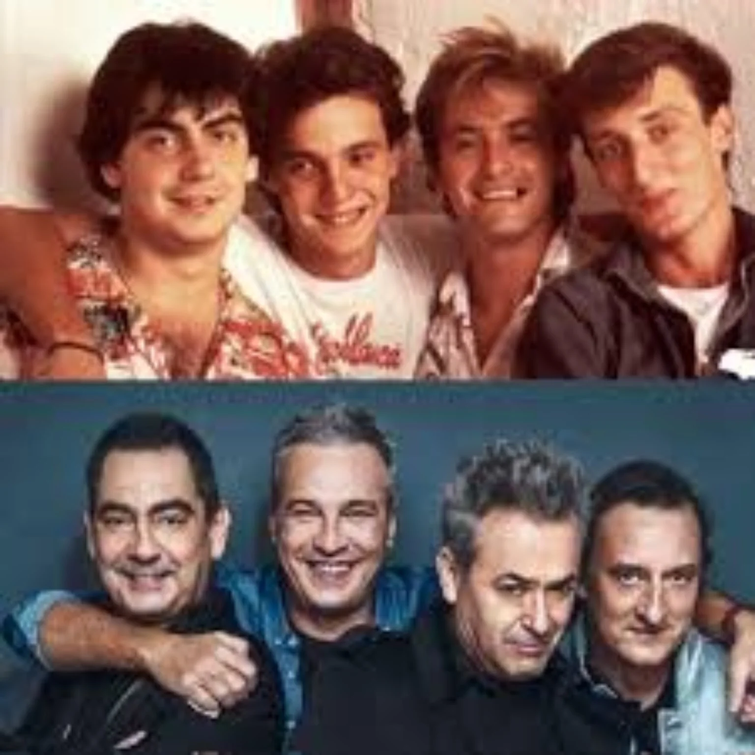 Hombres G: imagen de sus primeros años y etapa actual